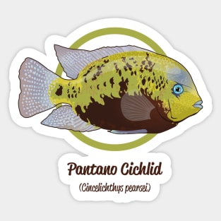 Pantano Cichlid Sticker